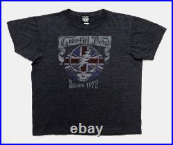 Grateful Dead Shirt T Shirt Europe'72 England 1972 Union Jack UK GB GDP 2005 L