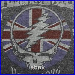 Grateful Dead Shirt T Shirt Europe'72 England 1972 Union Jack UK GB GDP 2005 L