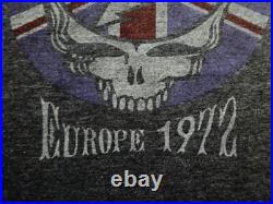 Grateful Dead Shirt T Shirt Europe'72 England 1972 Union Jack UK GB GDP 2005 L