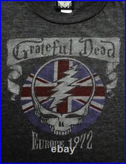 Grateful Dead Shirt T Shirt Europe'72 England 1972 Union Jack UK GB GDP 2005 L