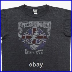 Grateful Dead Shirt T Shirt Europe'72 England 1972 Union Jack UK GB GDP 2005 L