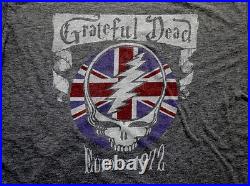 Grateful Dead Shirt T Shirt Europe'72 England 1972 Union Jack UK GB GDP 2005 XL