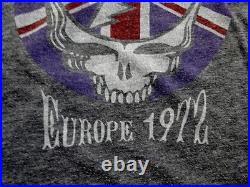 Grateful Dead Shirt T Shirt Europe'72 England 1972 Union Jack UK GB GDP 2005 XL
