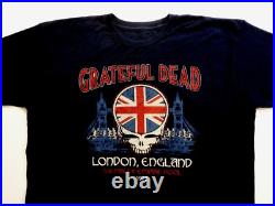 Grateful Dead Shirt T Shirt Europe'72 London England Wembley 1972 UK 2008 GD XL