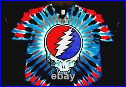 Grateful Dead Shirt T Shirt Fare Thee Well Jerry Garcia Tie Dye 1995 GD 2000's M