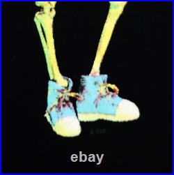 Grateful Dead Shirt T Shirt GD Movie Cartoon Uncle Sam USA Skeleton 2004 GDP L