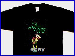 Grateful Dead Shirt T Shirt GD Movie Cartoon Uncle Sam USA Skeleton GDP 2004 L