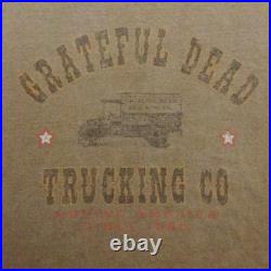 Grateful Dead Shirt T Shirt GD Trucking Co 1965 Moving America 2000 2005 GDP L