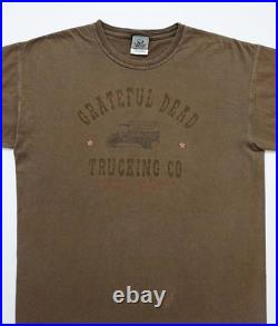 Grateful Dead Shirt T Shirt GD Trucking Co 1965 Moving America 2000 2005 GDP L