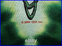 Grateful Dead Shirt T Shirt Irish Shamrock Celtic Knot Nymphs Tie Dye 2004 GDP L