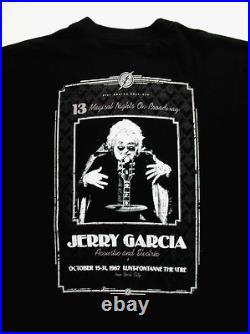 Grateful Dead Shirt T Shirt Jerry Garcia 1987 New York Lunt Fontanne 2004 L New