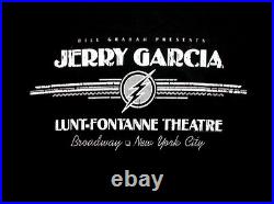 Grateful Dead Shirt T Shirt Jerry Garcia 1987 New York Lunt Fontanne 2004 L New