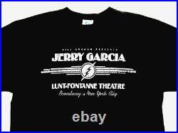 Grateful Dead Shirt T Shirt Jerry Garcia 1987 New York Lunt Fontanne 2004 L New