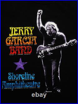 Grateful Dead Shirt T Shirt Jerry Garcia Band Live At Shoreline 1990 JGB 2004 L