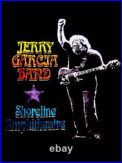 Grateful Dead Shirt T Shirt Jerry Garcia Band Live At Shoreline 1990 JGB 2004 L