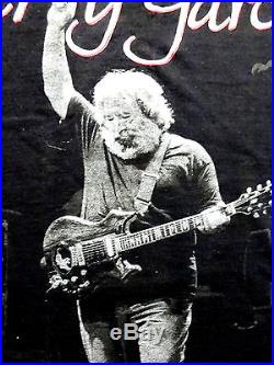 Grateful Dead Shirt T Shirt Jerry Garcia Band Vintage 1988 Friedman Photo JGB L