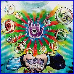 Grateful Dead Shirt T Shirt Jerry Garcia Band Vintage 1991 Magic Tie Dye JGB L