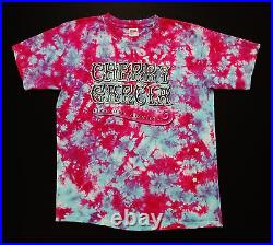 Grateful Dead Shirt T Shirt Jerry Garcia Ben & Jerry's Cherry Garcia Tie Dye L