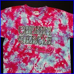 Grateful Dead Shirt T Shirt Jerry Garcia Ben & Jerry's Cherry Garcia Tie Dye L