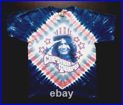 Grateful Dead Shirt T Shirt Jerry Garcia Captain Trips 1967 USA Hat JGE 2005 L