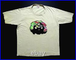 Grateful Dead Shirt T Shirt Jerry Garcia Face Tie Dye 3-D Stitched JG 2000's XXL