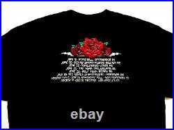 Grateful Dead Shirt T Shirt Jerry Garcia Symphonic 2013 Summer Warren Haynes XL