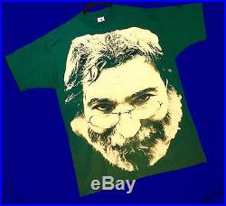 Grateful Dead Shirt T Shirt Jerry Garcia T Shirt Huge Print Of Jerry's Face 90's