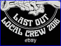 Grateful Dead Shirt T Shirt Road Crew Dead & Company Co. 2016 Bob Weir GD GDP L