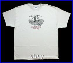 Grateful Dead Shirt T Shirt Spring 1990 Wes Lang Art Skeleton Scythe 2012 XXL
