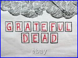 Grateful Dead Shirt T Shirt Spring 1990 Wes Lang Art Skeleton Scythe 2012 XXL