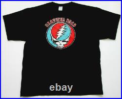 Grateful Dead Shirt T Shirt Steal Your Face Black Red White Blue SFY GDP 2009 XL