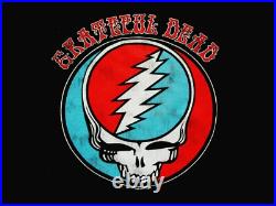Grateful Dead Shirt T Shirt Steal Your Face Black Red White Blue SFY GDP 2009 XL