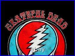 Grateful Dead Shirt T Shirt Steal Your Face Black Red White Blue SFY GDP 2009 XL