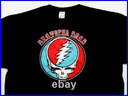 Grateful Dead Shirt T Shirt Steal Your Face Black Red White Blue SFY GDP 2009 XL