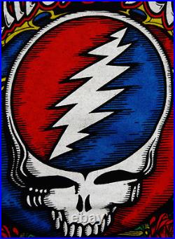 Grateful Dead Shirt T Shirt Steal Your Face Dancing Bear Roses GD 2000's XL New