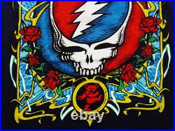 Grateful Dead Shirt T Shirt Steal Your Face Dancing Bear Roses GD 2000's XL New