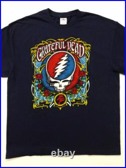 Grateful Dead Shirt T Shirt Steal Your Face Dancing Bear Roses GD 2000's XL New