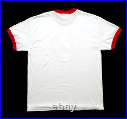 Grateful Dead Shirt T Shirt Steal Your Face Ringer Red White Blue GD 2005 L New