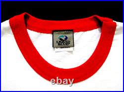 Grateful Dead Shirt T Shirt Steal Your Face Ringer Red White Blue GD 2005 L New