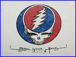 Grateful Dead Shirt T Shirt Steal Your Face The Dead 2009 Tour White Tee GDP XXL