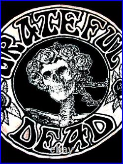 Grateful Dead Shirt T Shirt Vintage 1980 Bertha Skull Roses Mouse Kelley Art M