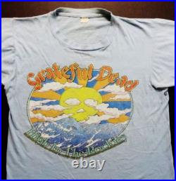 Grateful Dead Shirt T Shirt Vintage 1980 Boulder Colorado CU High In The Rockies