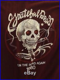 Grateful Dead Shirt T Shirt Vintage 1980 Mouse Kelley Smoking Skull Bertha 50/50