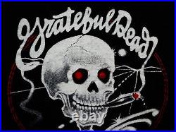 Grateful Dead Shirt T Shirt Vintage 1980 On The Road Again Smoking Bertha L New