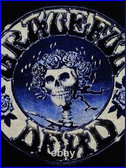 Grateful Dead Shirt T Shirt Vintage 1980 On The Road Again Smoking Bertha L New