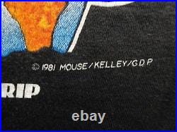 Grateful Dead Shirt T Shirt Vintage 1981 Bertha Europe'72 Mouse Kelley GDP XL