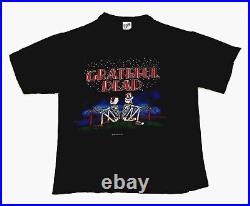 Grateful Dead Shirt T Shirt Vintage 1981 Dead Set New York San Francisco GDP L