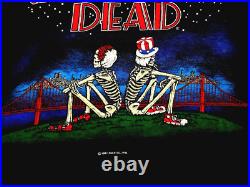 Grateful Dead Shirt T Shirt Vintage 1981 Dead Set San Francisco New York GDP L