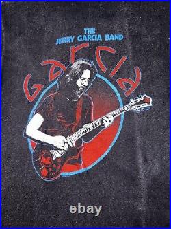 Grateful Dead Shirt T Shirt Vintage 1981 Jerry Garcia Band Guitar JG JGB Tour L