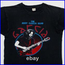 Grateful Dead Shirt T Shirt Vintage 1981 Jerry Garcia Band JG Tiger Guitar JGB L